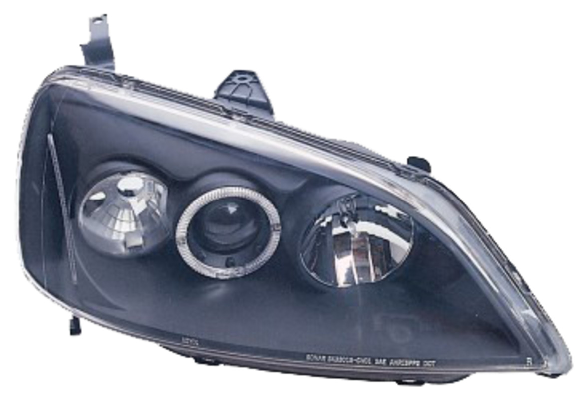 2001-2002 七代喜美 K10 FERIO 黑框光圈魚眼 大燈