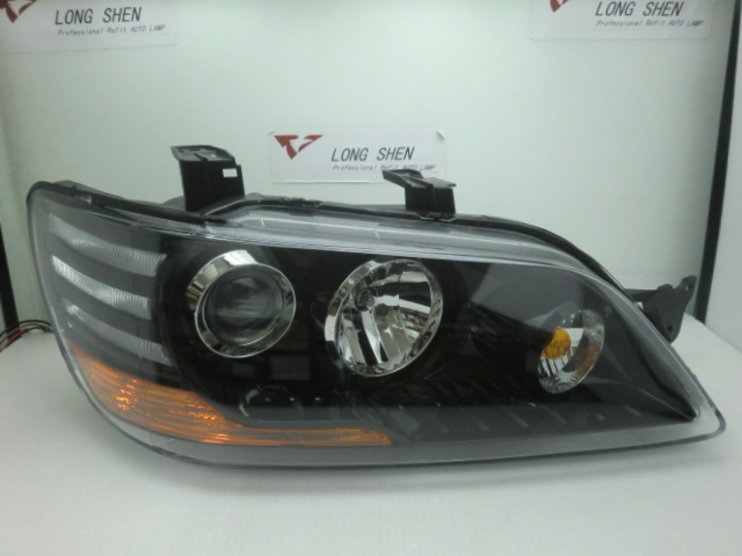 2000/12-2003/04 LANCER VIRAGE EVO式樣 黑框魚眼 大燈 (缺貨)