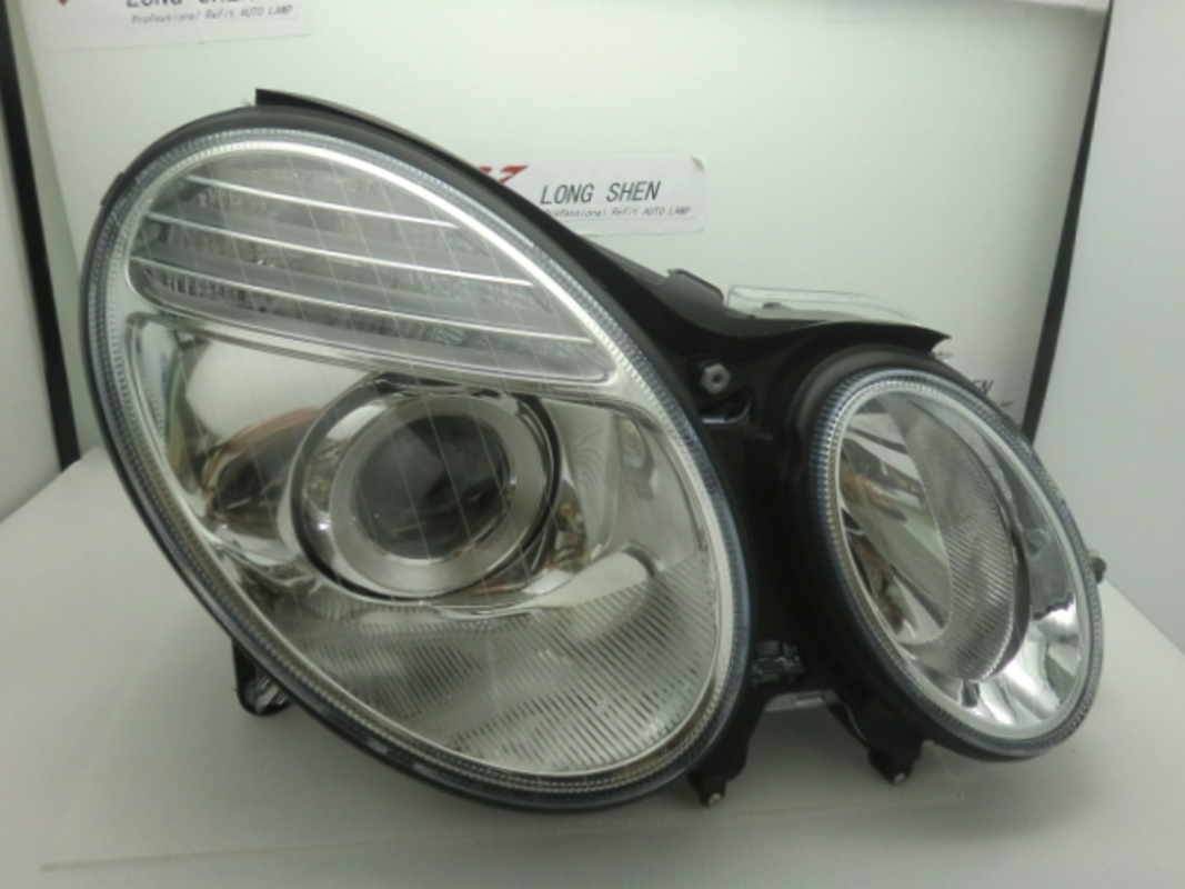 2002/04-2006/08 W211 E-CLASS 升級07樣式 晶鑽魚眼 大燈 鹵素燈泡