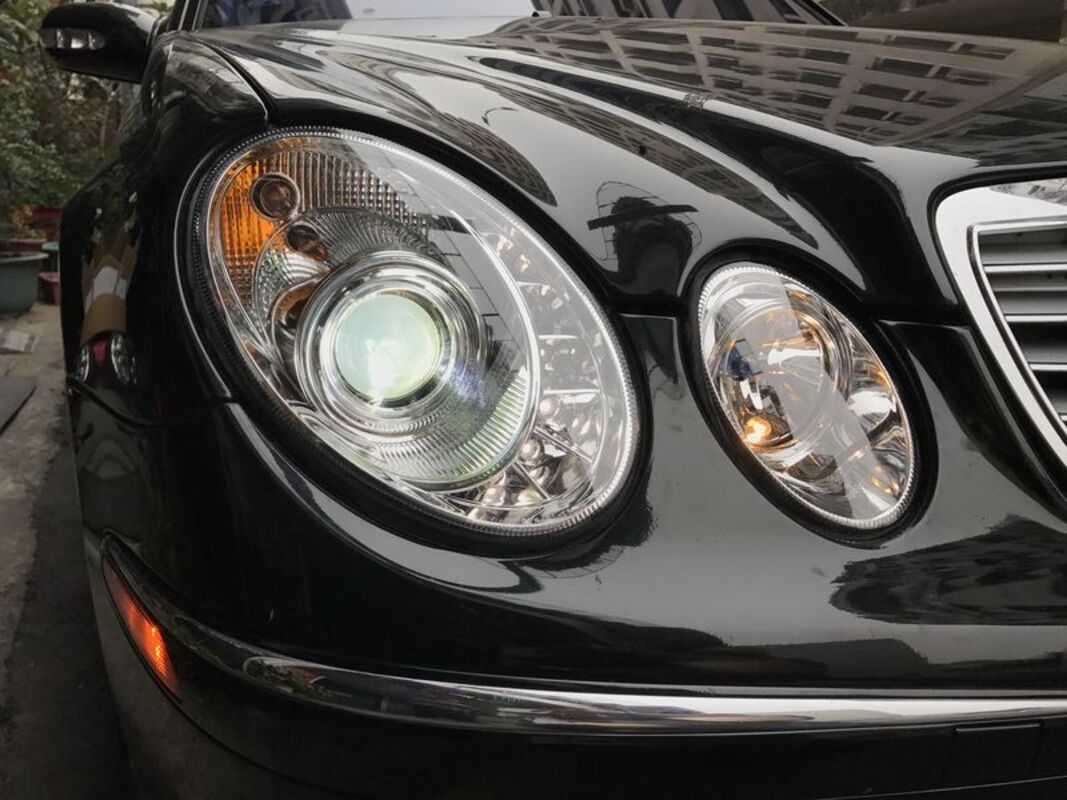 2002/04-2006/08 W211 E-CLASS 晶鑽R8魚眼 大燈 鹵素燈泡