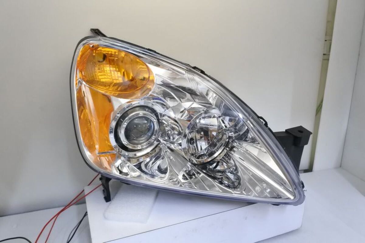 2003-2004 CRV 2代 晶鑽魚眼 大燈 (黃反光片)