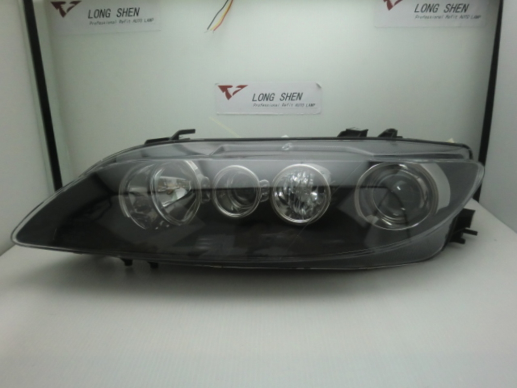 2005/09-2007 MAZDA 6 原廠型黑框 大燈 (有霧燈功能)