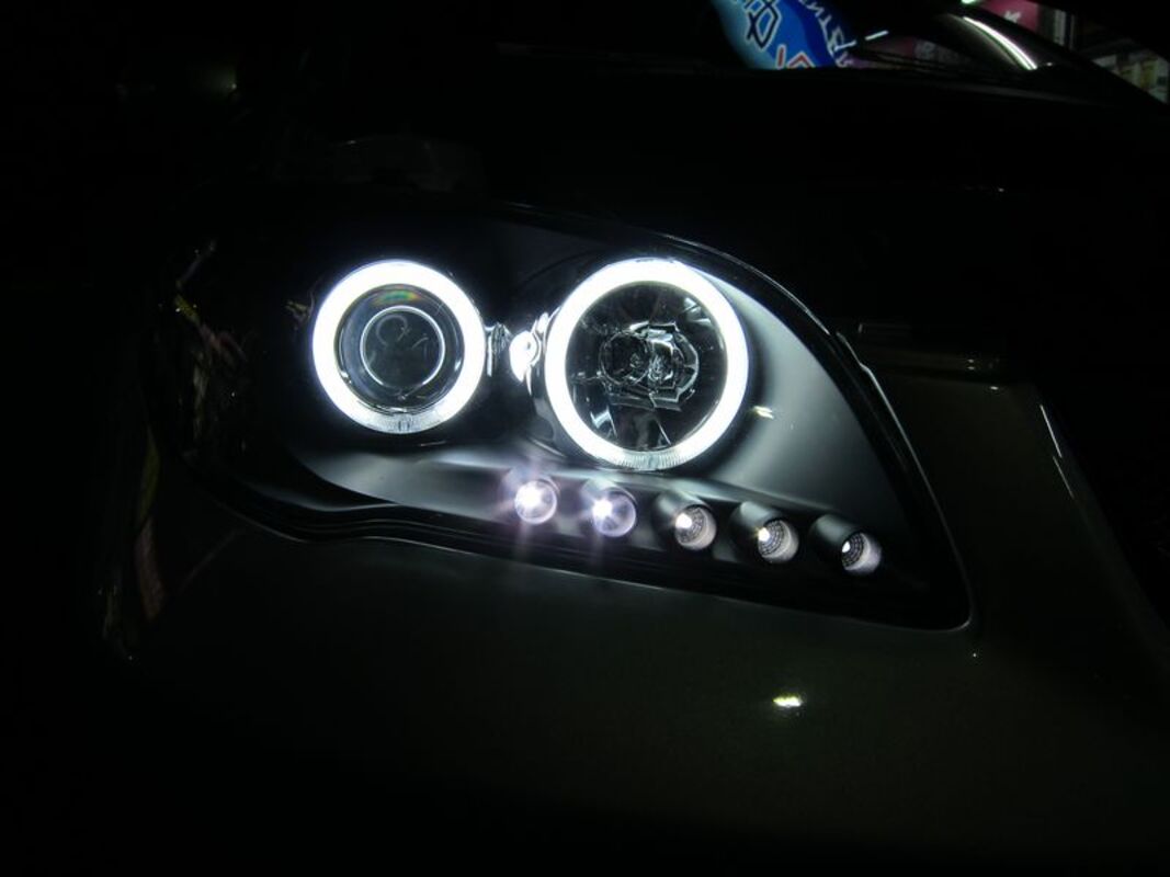 2005/09-2009 VIOS 黑框CCFL光圈魚眼 大燈 (停產)