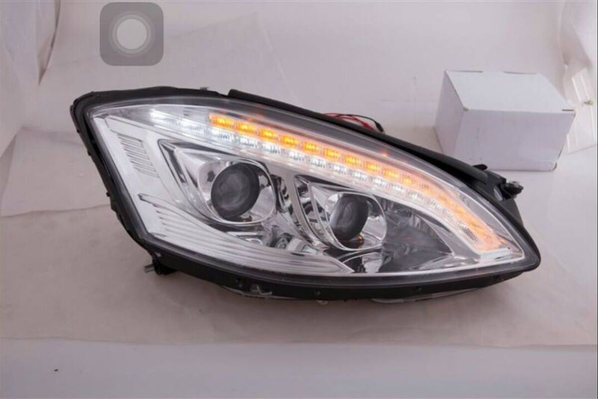 2006-2009 W221 S-CLASS 晶鑽R8魚眼 大燈 LED方向燈