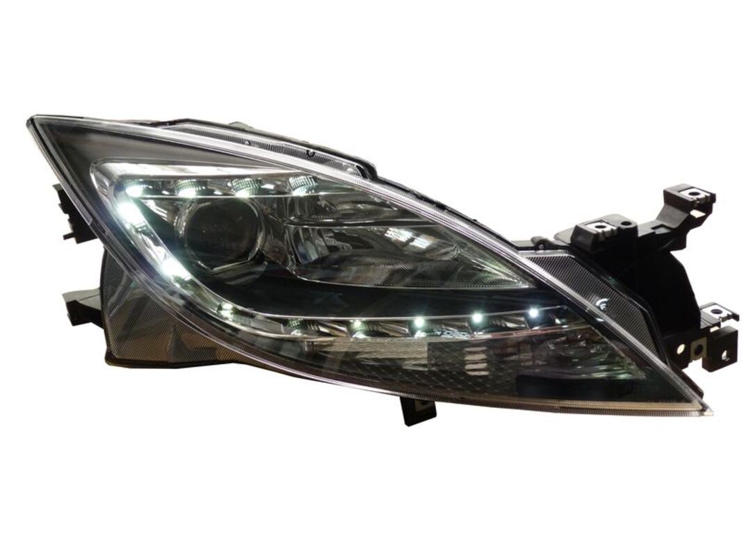 2008-2013/10 MAZDA 6 黑框R8魚眼 大燈 (停產)
