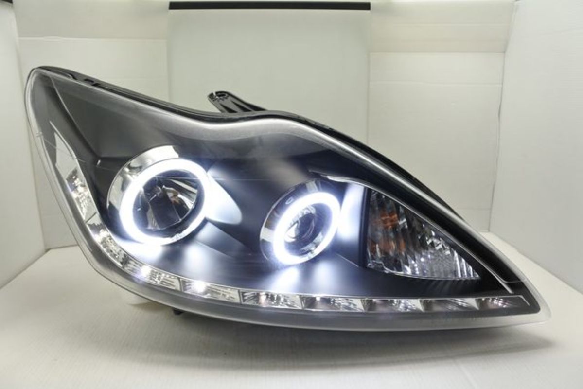 2008/12-2012/11 FOCUS MK2.5 黑框光圈魚眼 大燈 (停產)