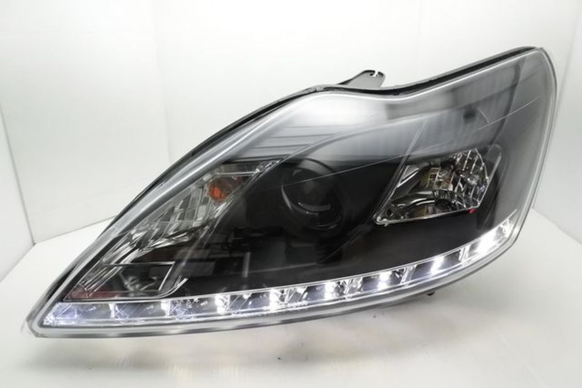 2008/12-2012/11 FOCUS MK2.5 R8黑框魚眼 大燈