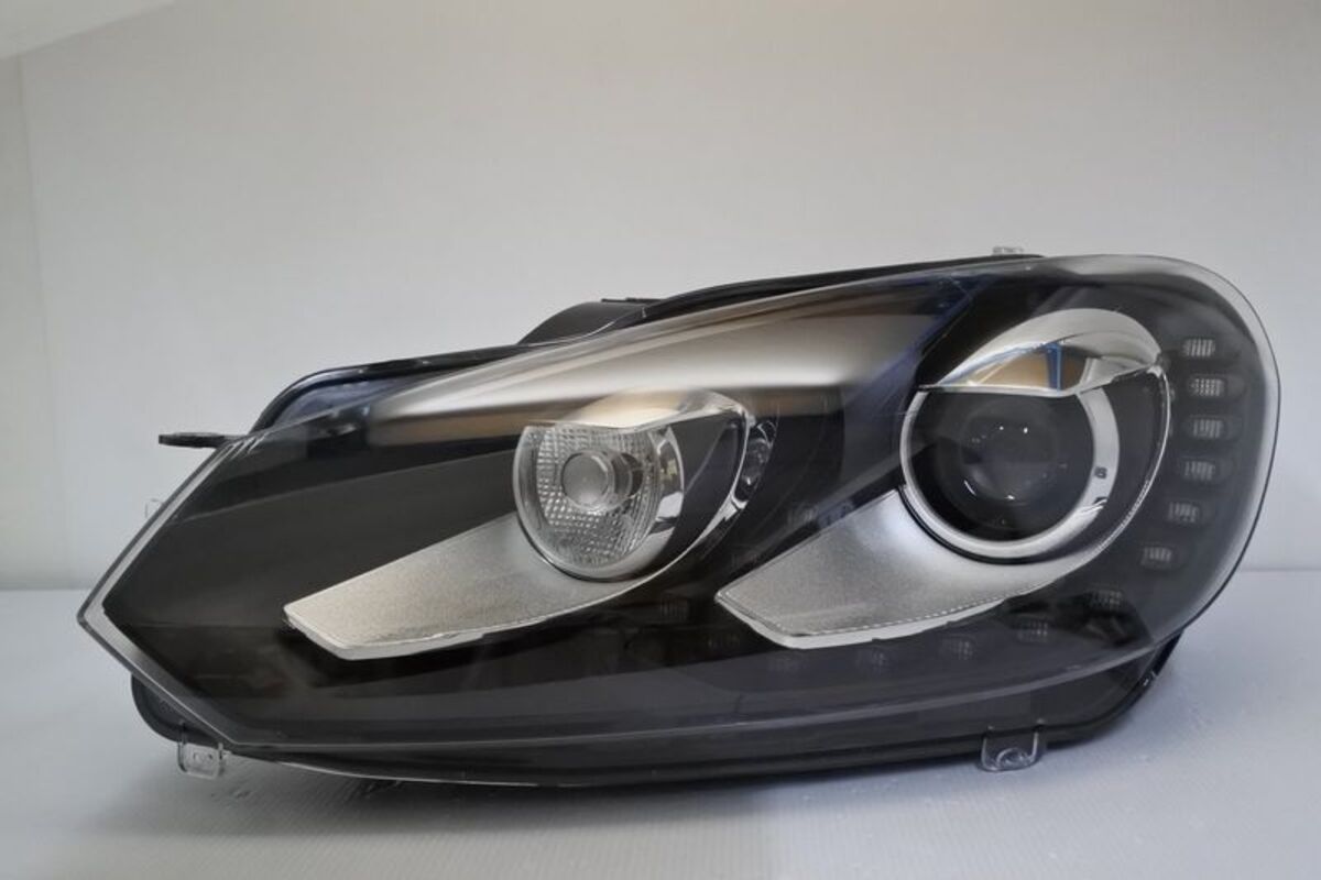 2009/08-2013/06 GOLF 6 GTI 魚眼大燈 總成 HID空件.移植原車的HID燈泡和安定器 歐洲件