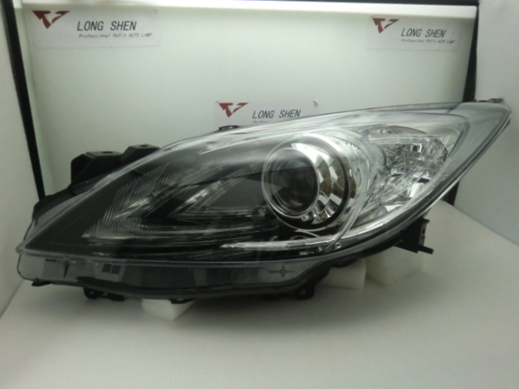 2009/11-2014 MAZDA 3 1.6車型改成2.0樣式 黑框魚眼 大燈 (缺貨)