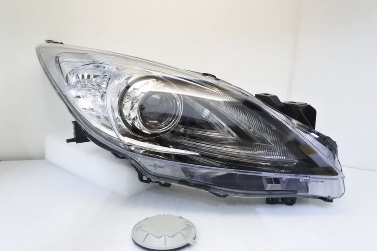 2009/11-2014 MAZDA 3 2.0 原廠型黑框 魚眼大燈 (HID空件 沿用原車燈管和安定器 .電調馬達)