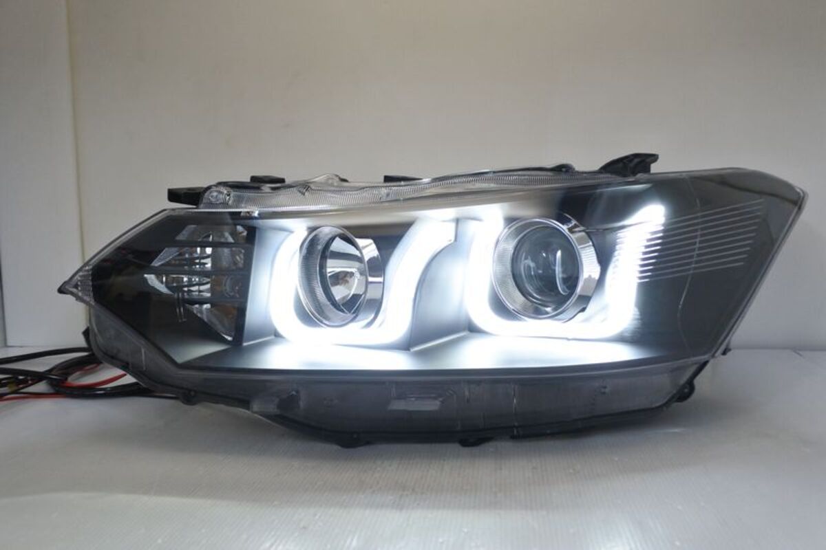 2014/04-2018/02 VIOS U型光柱 黑框魚眼 大燈
