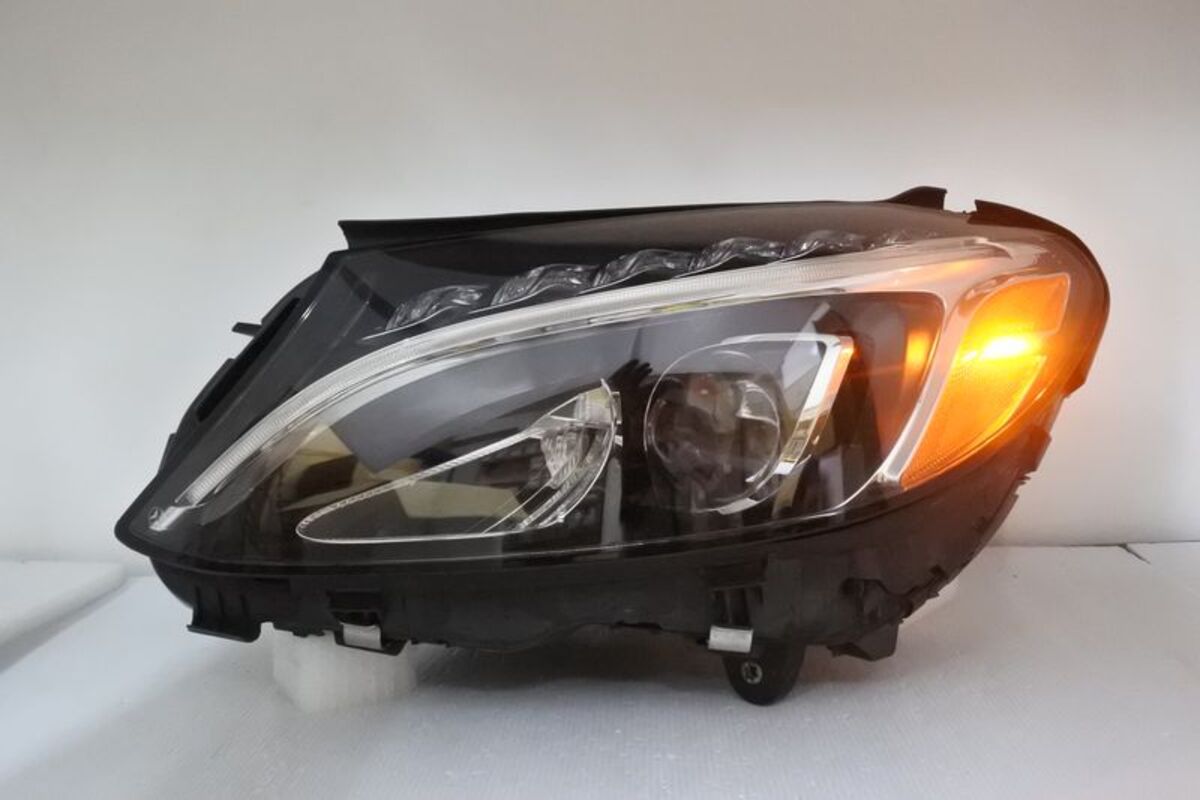 2014/07-2018/08 W205 C-CLASS 美規 LED單魚眼中階 大燈 正廠