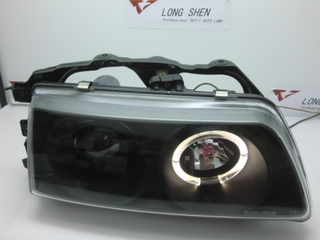 1988-1991 四代喜美 16V 黑框光圈魚眼 大燈