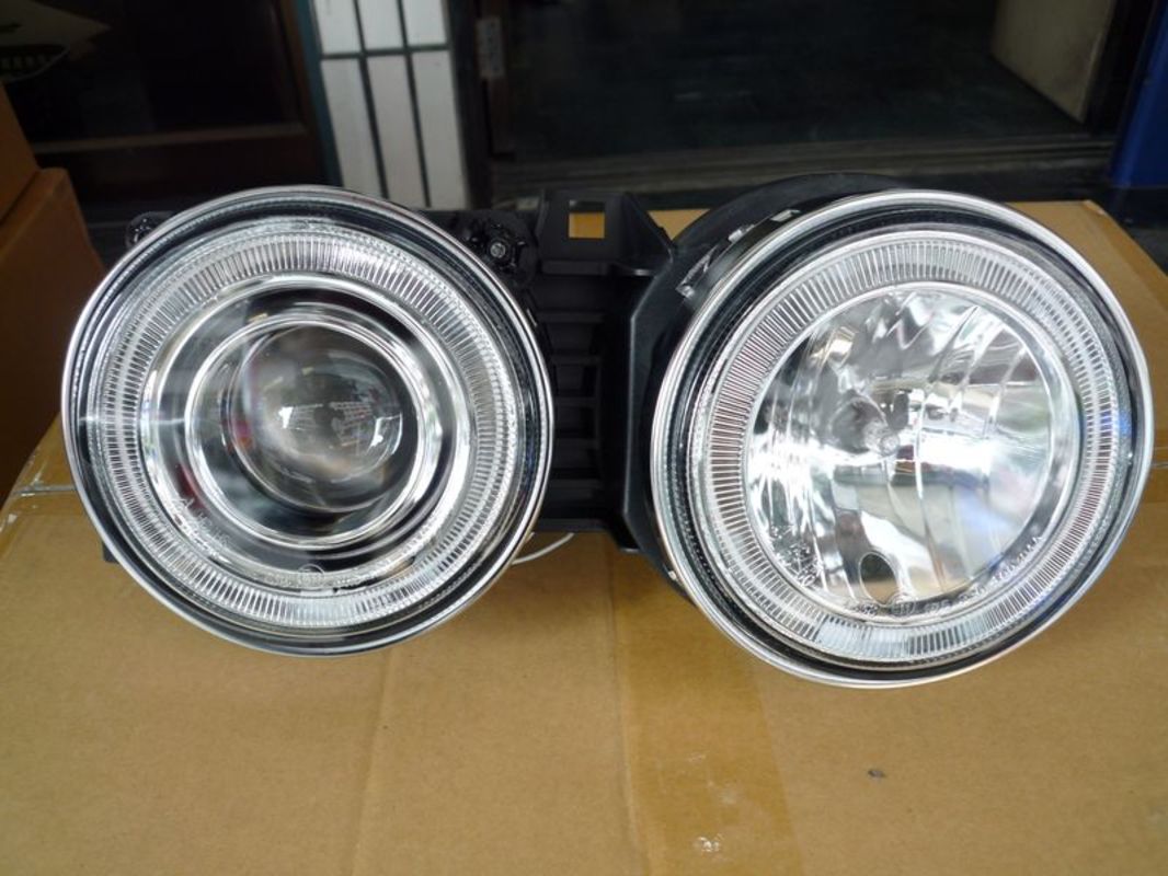 1988-1991 E30 晶鑽CCFL光圈魚眼 大燈
