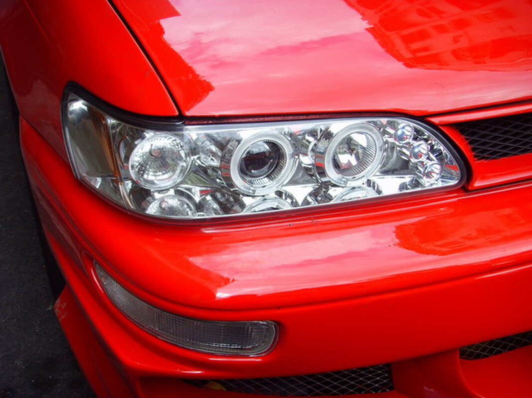 1993-1997 COROLLA 一體式 晶鑽光圈魚眼 大燈