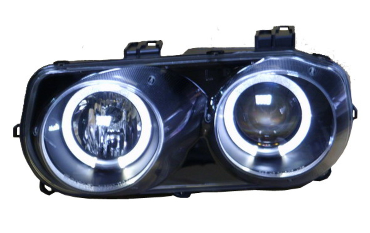 1994-2000 INTEGRA 黑框光圈魚眼 大燈