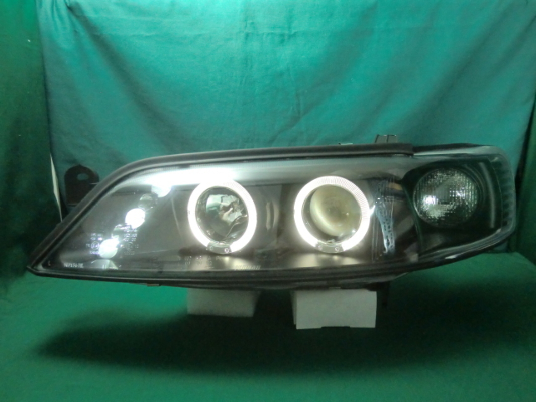 1996-1998 VECTRA B 黑框雙光圈魚眼 大燈