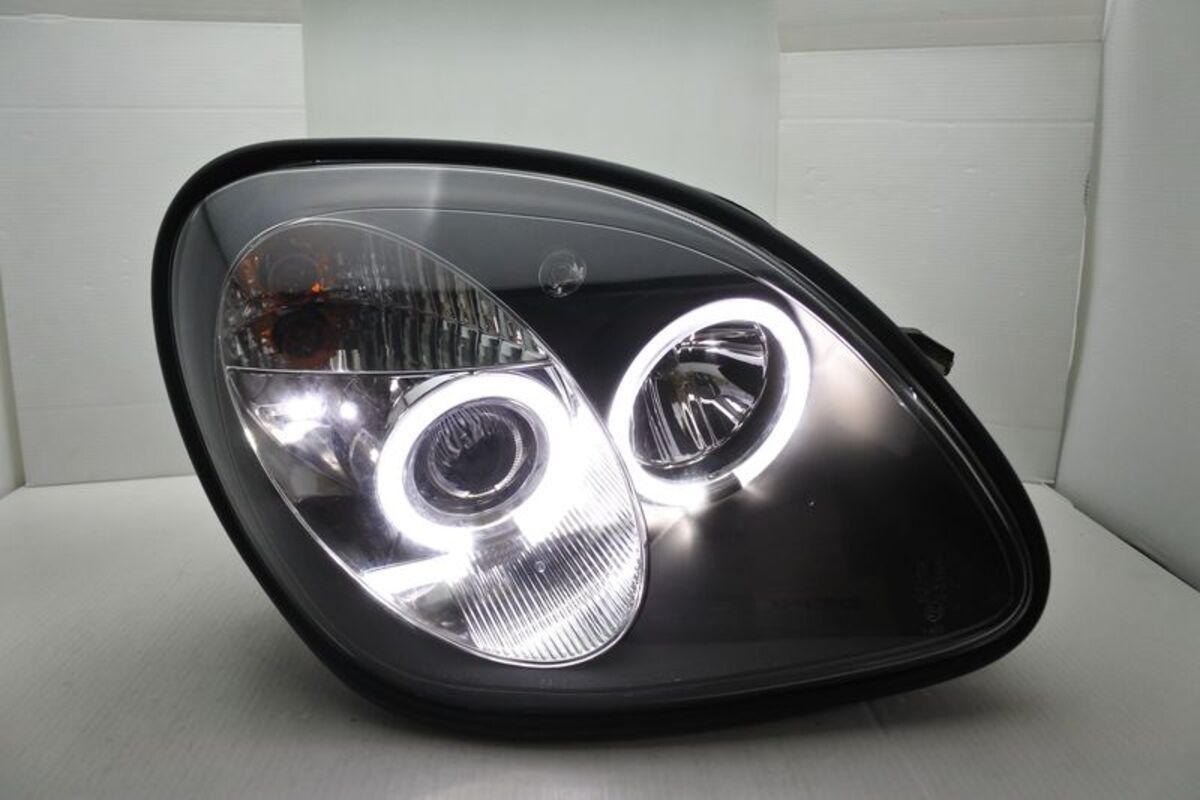 1997-2004/05 SLK R170 黑框光圈魚眼 大燈