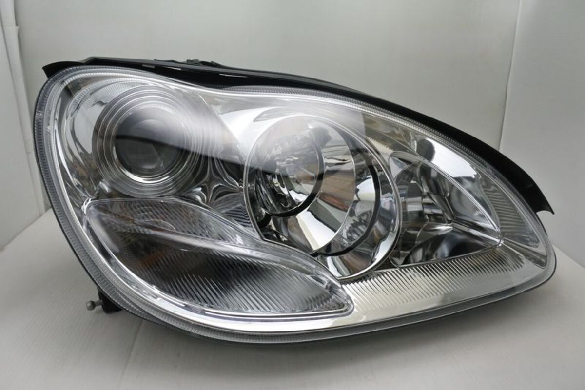 1998-2005 W220 S320 S350 晶鑽魚眼 大燈 (高低調整功能 HID空件 沿用原車燈管和安定器)