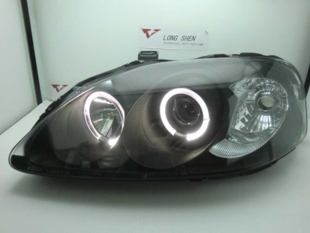 1999-2000 六代喜美 K8 JM 黑框光圈魚眼 大燈