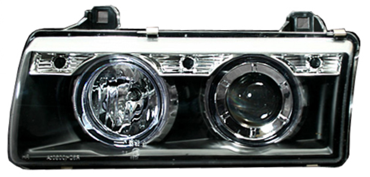 1991-1998 E36 黑框CCFL光圈魚眼 大燈 缺貨