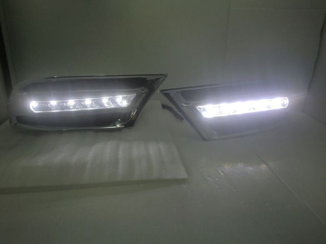 2009-2011 CAMRY 6.5代 LED專用 電鍍框 霧燈日行燈