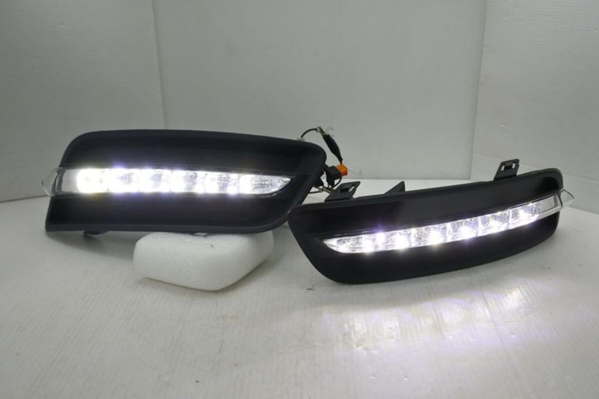 2009/05-2018 TEANA J32 LED 日行燈 三段式 (陸規版本.需要更換成陸規保桿才能裝)