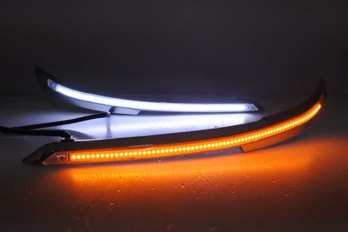 2012-2014 CAMRY 7代 大燈上專用 LED雙色日行燈 方向燈