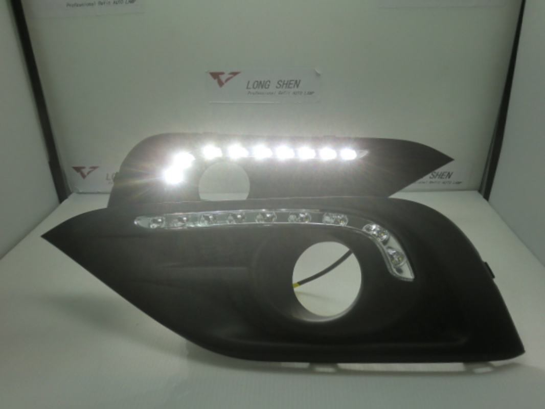 12-16 CRV LED霧燈框日行燈F