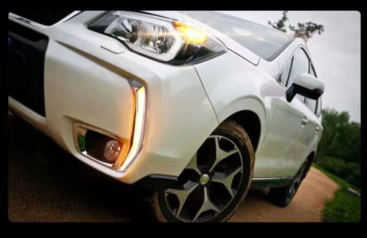 2013-2016 FORESTER 森林人 XT 半月型 雙色專用 日行燈 方向燈