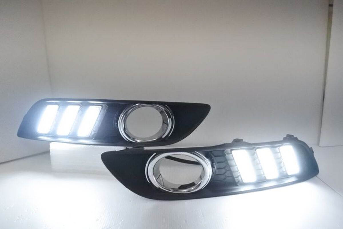 2013/10-2017/10 SUPER SENTRA B17 LED雙色 野馬款 日行燈 序列式方向燈