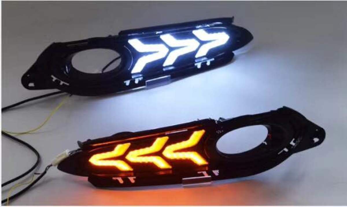 2016/10-2019/04 HRV LED光柱朵型雙色 日行燈 方向燈 適用有配置霧燈