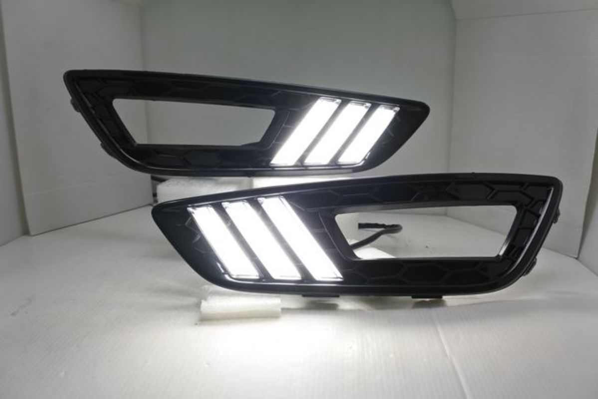 16-18 FOCUS MK3.5 LED 雙色日型燈-跑馬功能C