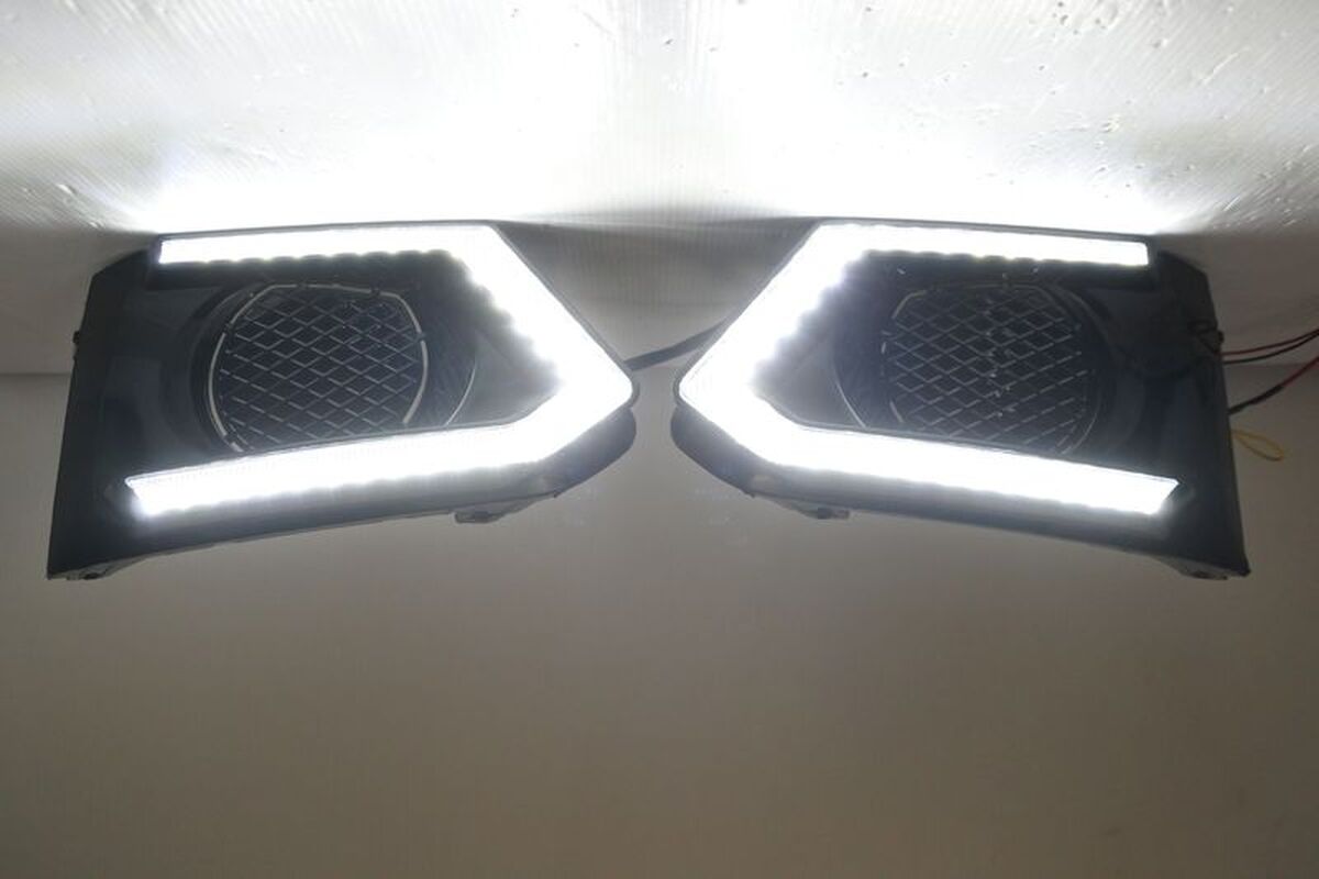2019/05-2023/06 ALTIMA 天籟 LED雙色ㄈ型 霧燈蓋 日行燈 方向燈