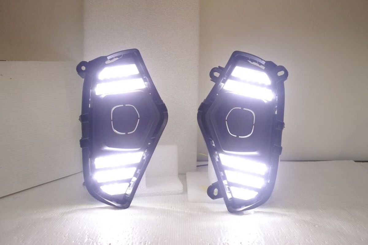 2021/12-2025 RAV4 5.5代 LED光柱五線 雙色 日行燈 序列式方向燈