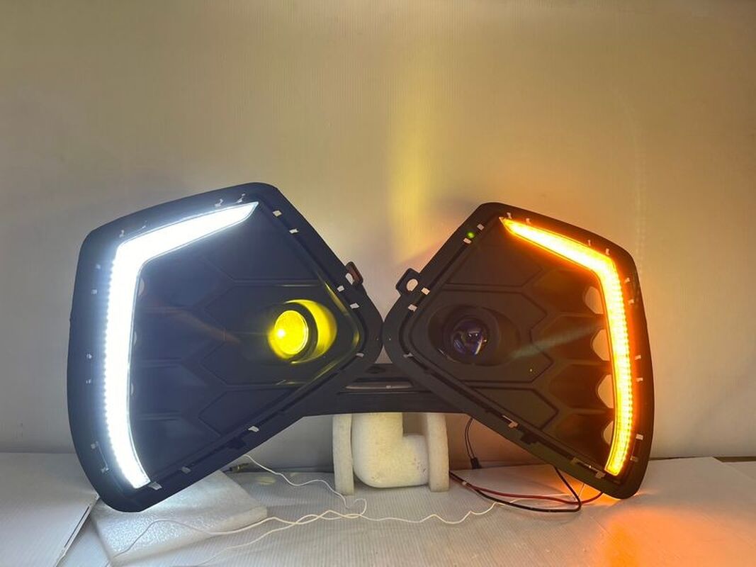 2022/11- CUSTIN KU 雙色光柱 日行燈 方向燈 + LED 黃光魚眼霧燈