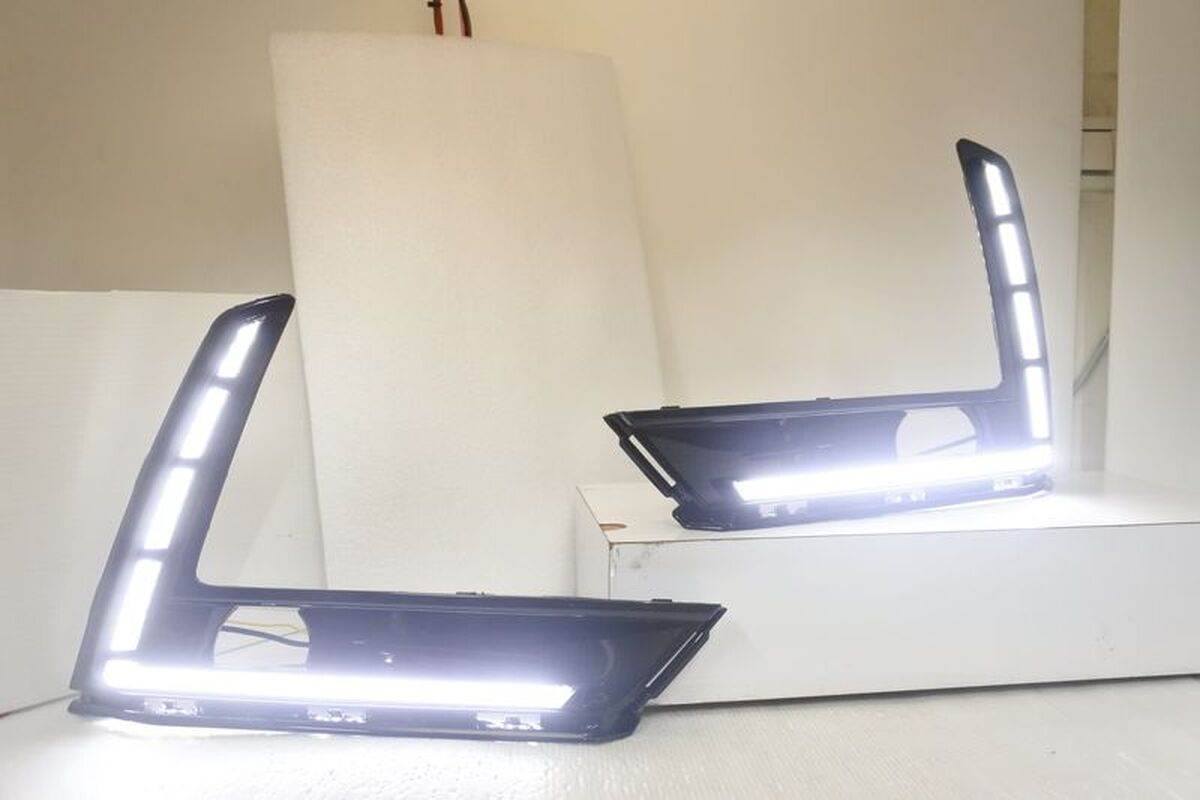 2023/09月-CRV 6代 LED光柱雙色 日行燈 序列式方向燈