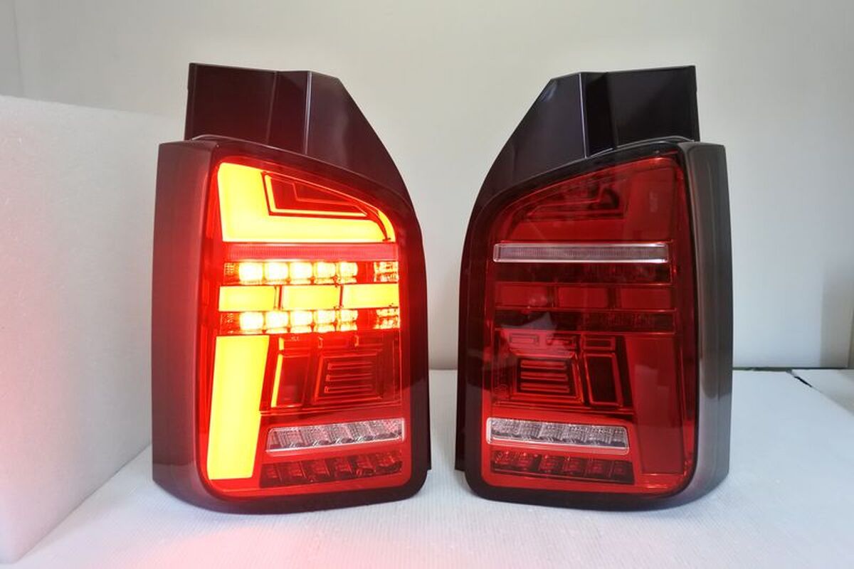 2005-2010 T5 全LED 升級T6.1款式 晶鑽紅白尾燈 序列式方向燈