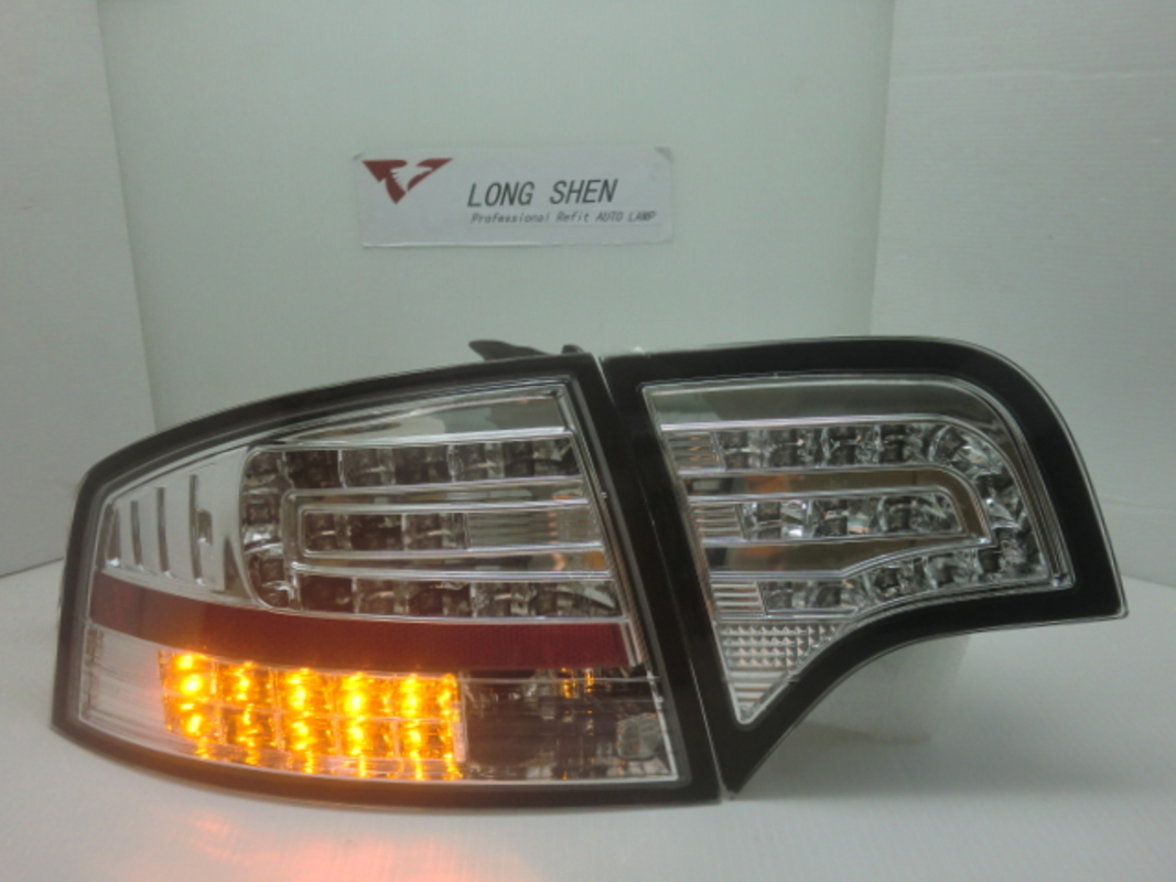 2005-2008 奧迪 A4 4門 LED晶鑽 尾燈 LED方向燈