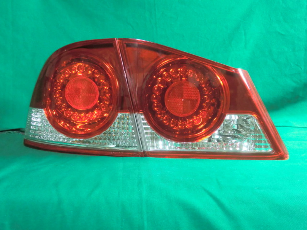 2006-2011 八代喜美 K12 LED紅心圓 晶鑽紅白尾燈 (停產)