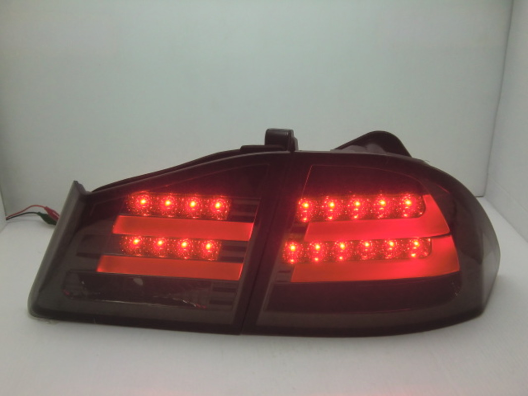2006-2011 八代喜美 K12 LED光版 薰黑銀底 尾燈