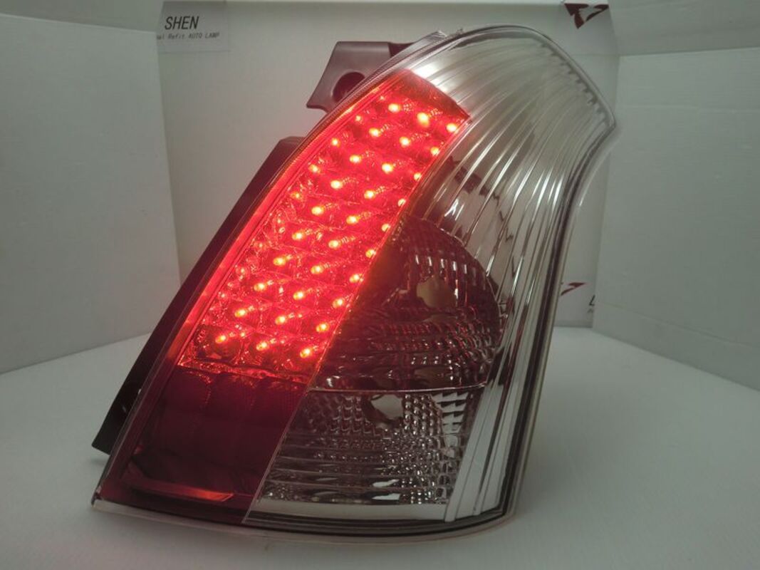 2005/09-2009 SWIFT LED直列式 晶鑽紅白 尾燈 (停產)