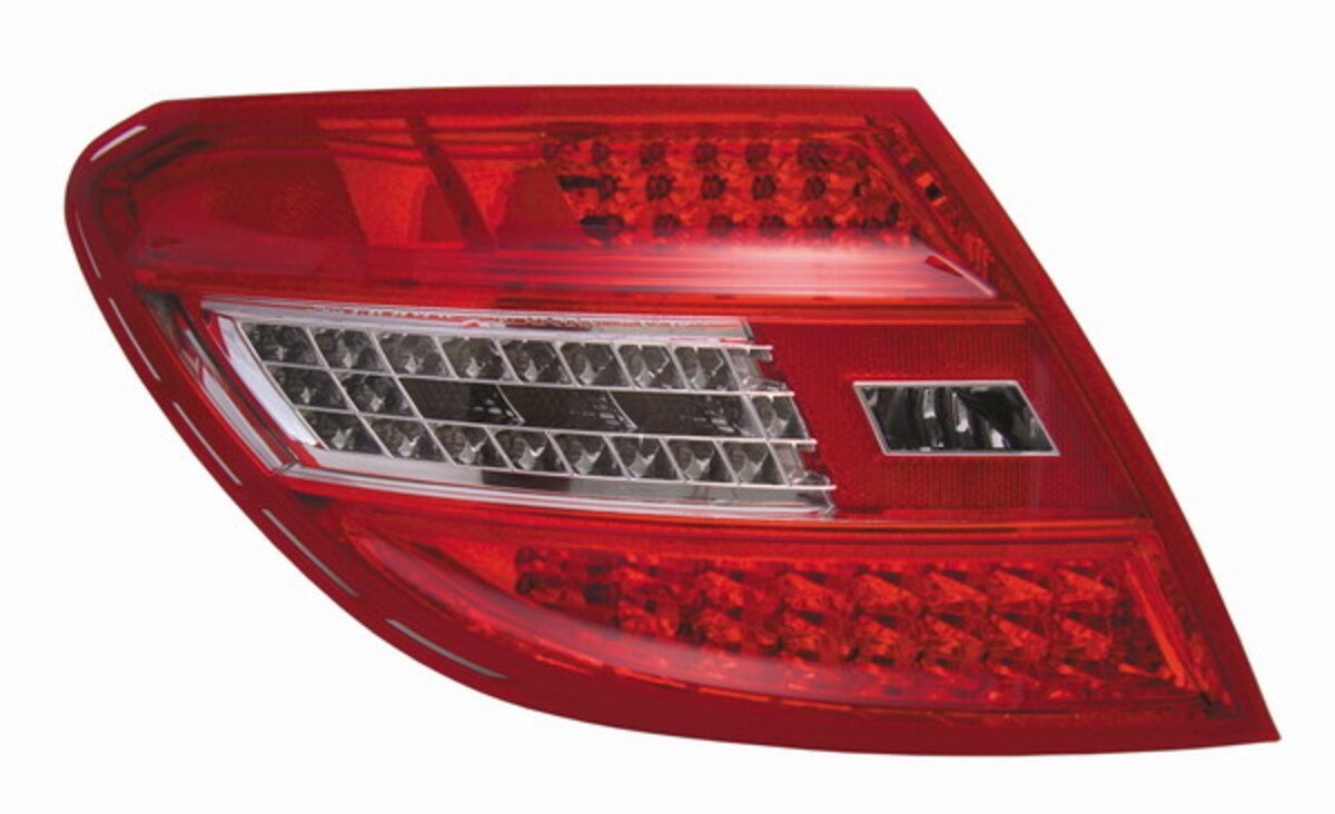 2007-2011/03 W204 4門 LED 晶鑽紅白 尾燈 (缺貨)	