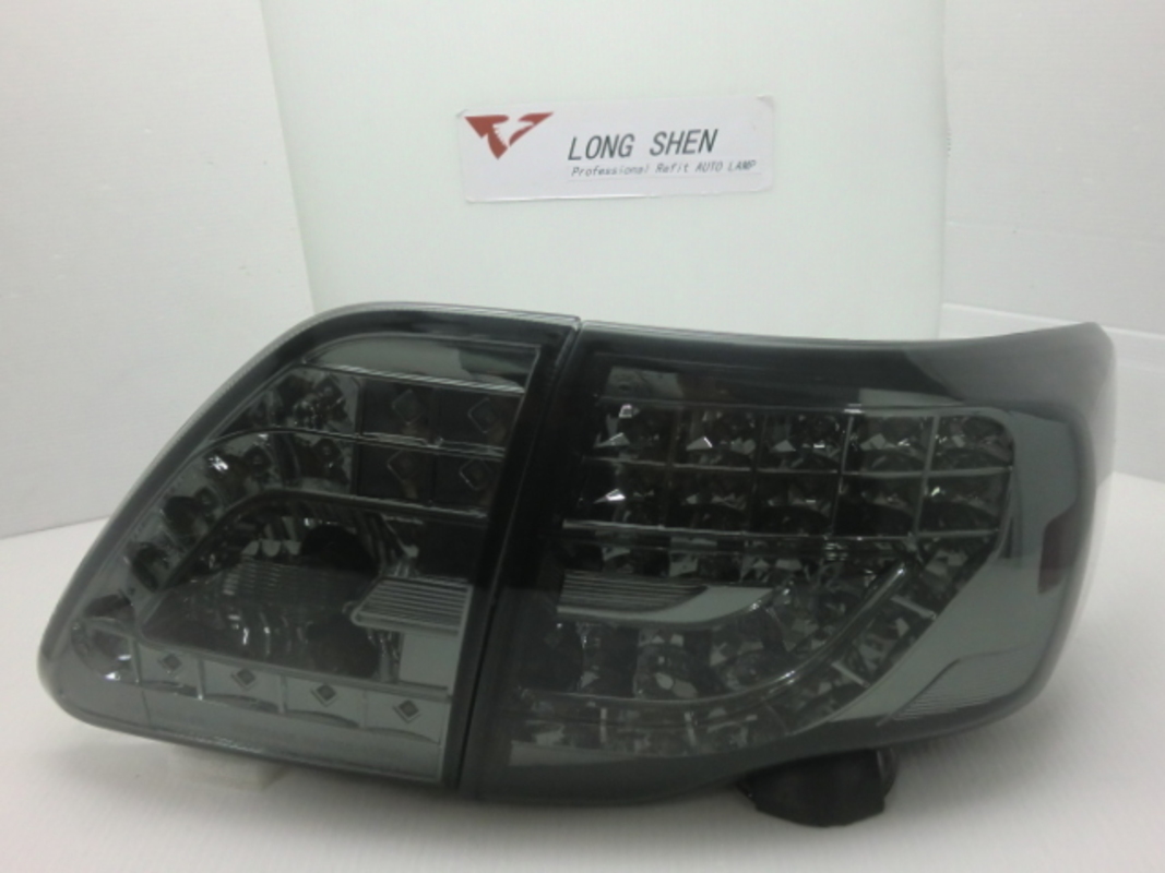 2008-2010/06 ALTIS 10代 LED C型 燻黑 尾燈 LED方向燈