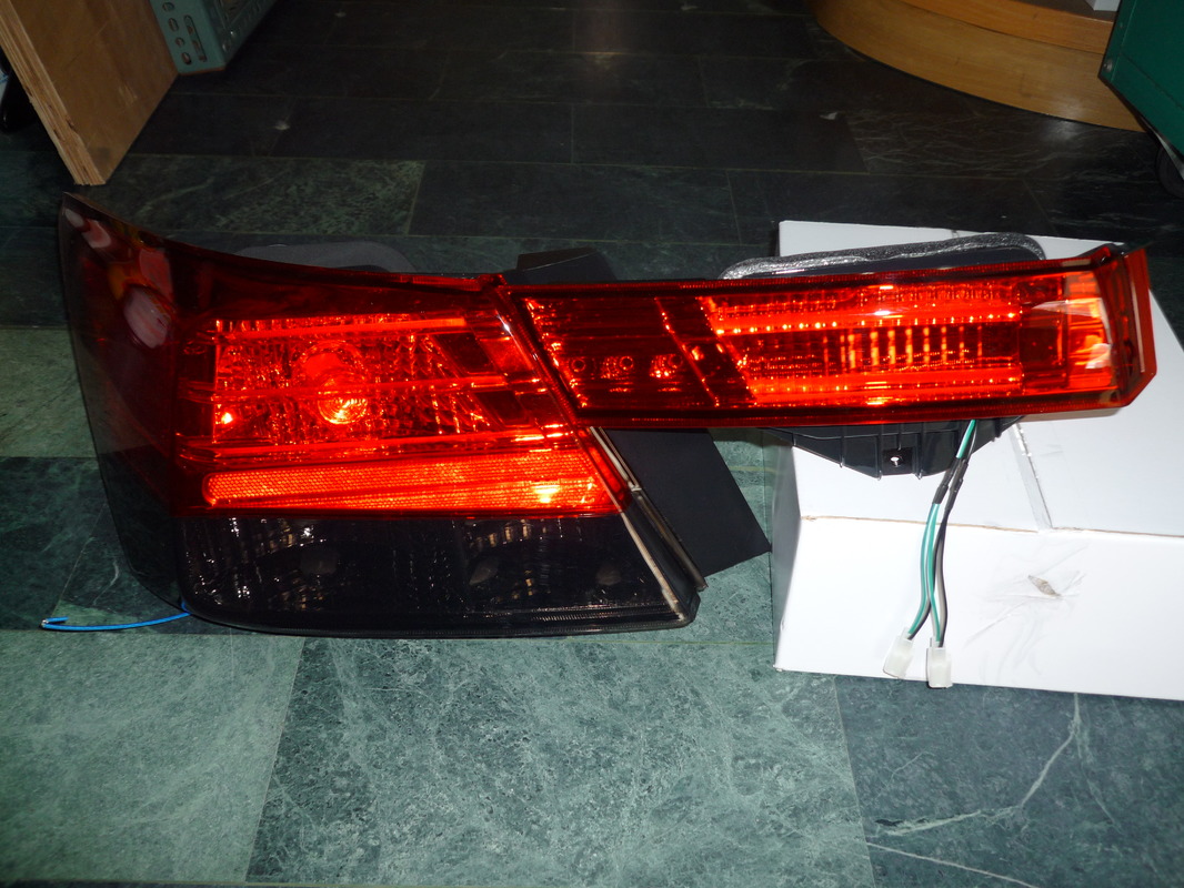 2008-2012 ACCORD 雅哥 K13 光柱晶鑽紅黑 尾燈 (缺貨)