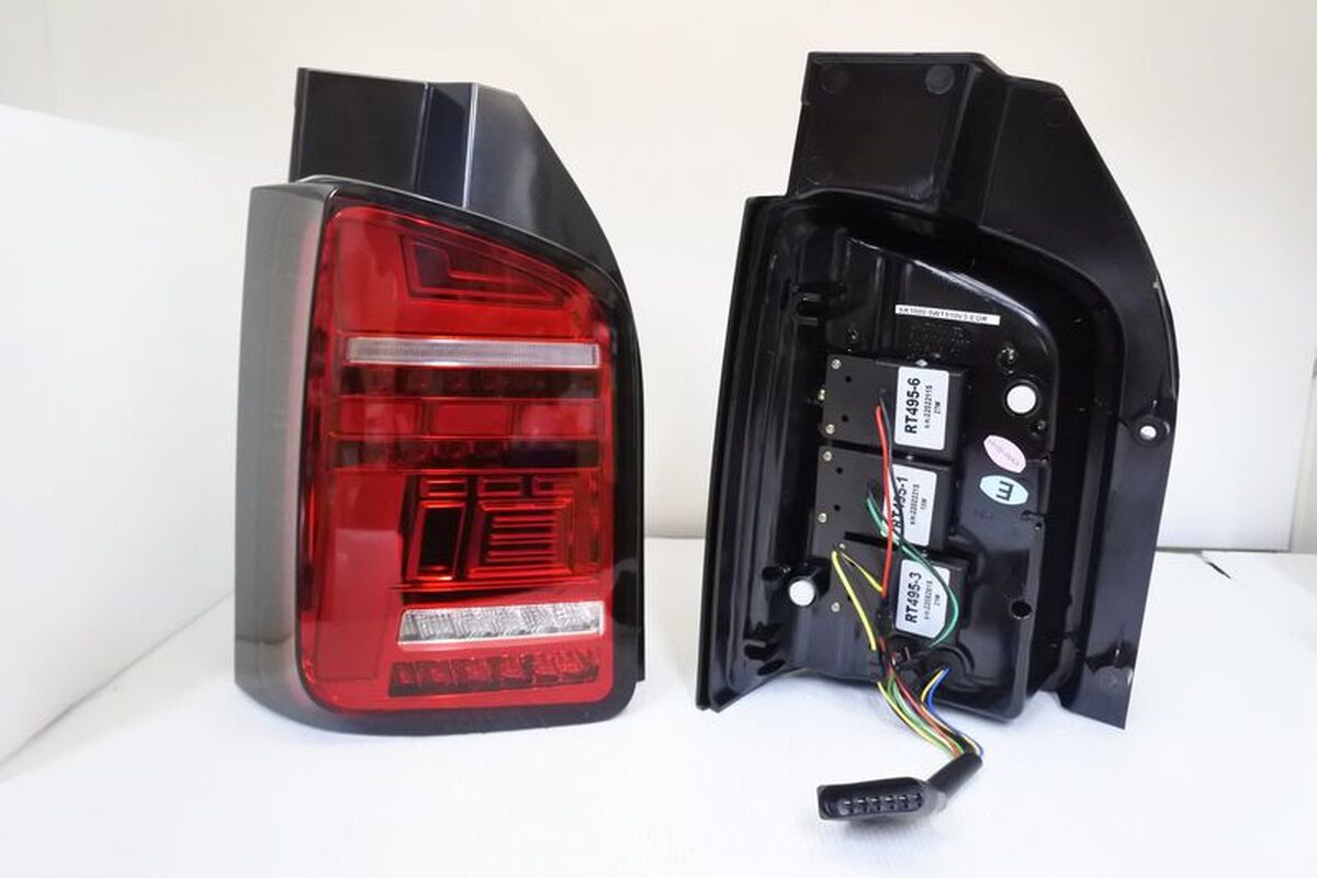 2010-2015 T5 全LED升級T6.1款式 晶鑽紅白尾燈 序列式方向燈