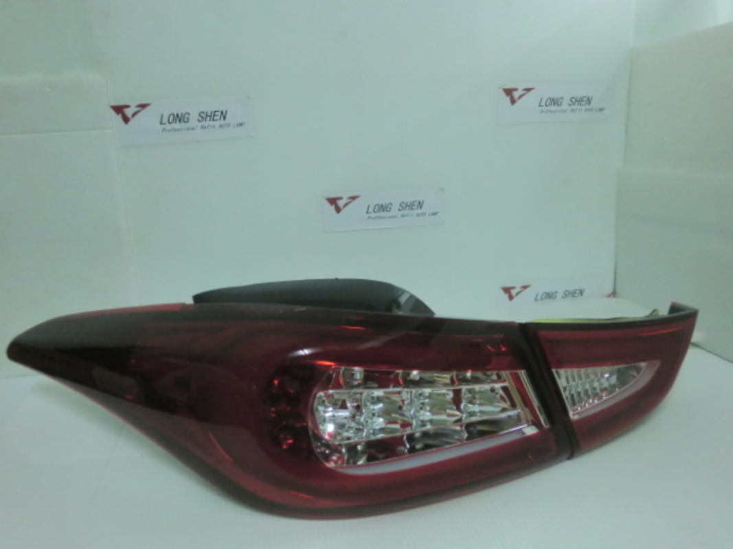 2011-2016 ELANTRA LED光柱 晶鑽紅白尾燈 LED方向燈