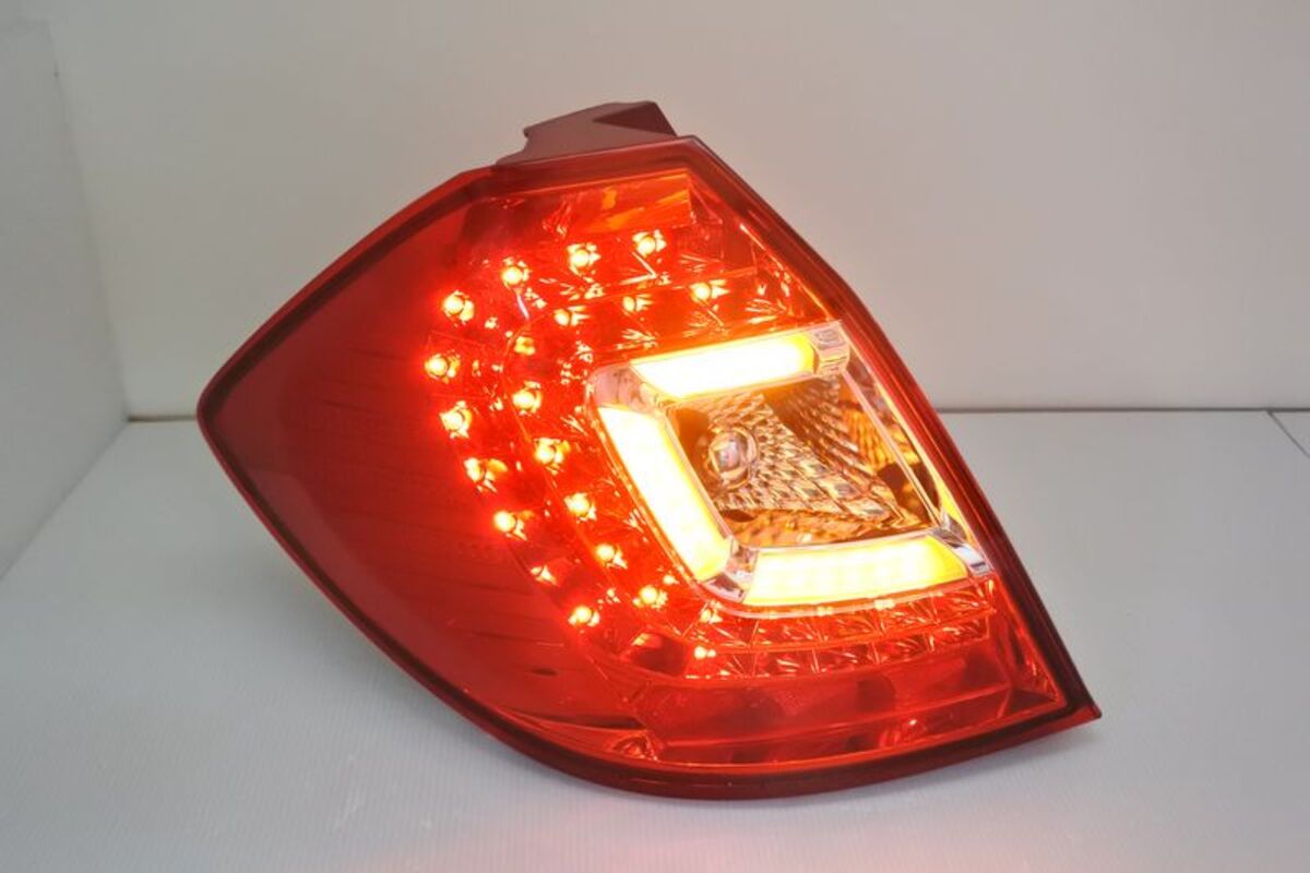 2008-2014/09 FIT LED C型 晶鑽紅白 尾燈 (缺貨)
