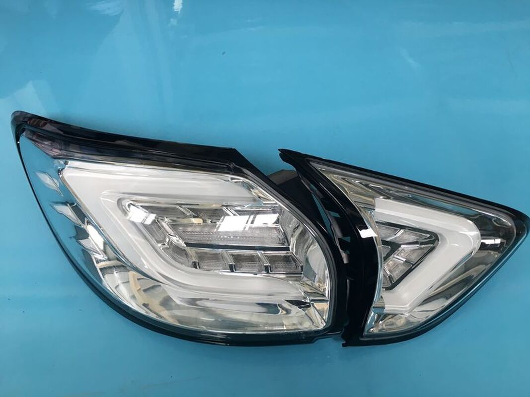 2012/10-2016 CX5 全LED C型白導光 銀底 尾燈 LED方向燈