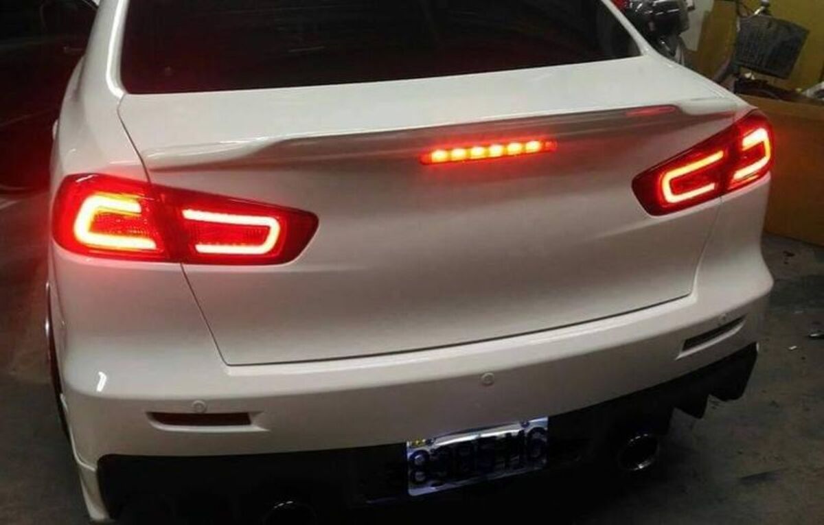 2012/02-2016 LANCER IO 光柱全紅 尾燈 雙倒車燈 沿用原車燈泡座 (缺貨)